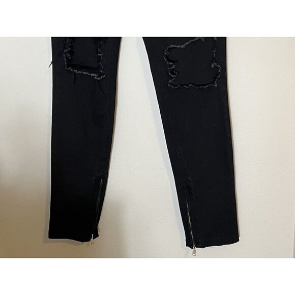 Andersson Bell Black Distressed Jeans Size Medium - Picture 3 of 13